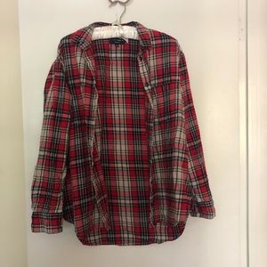 Madewell Oversized Ex-Boyfriend Flannel